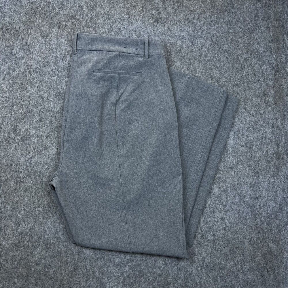 J. Crew Women's Ruby Crop Pant Stretch Twill Gray Business Casual Chino Size 14